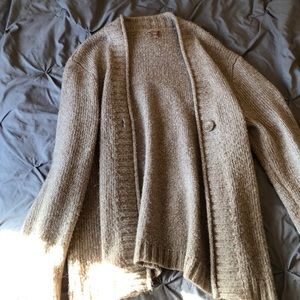 oversized sweater cardigan